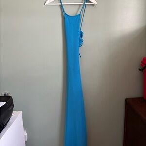 MINKPINK Vibrant Blue Midi Dress